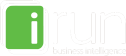 IRUN logo white